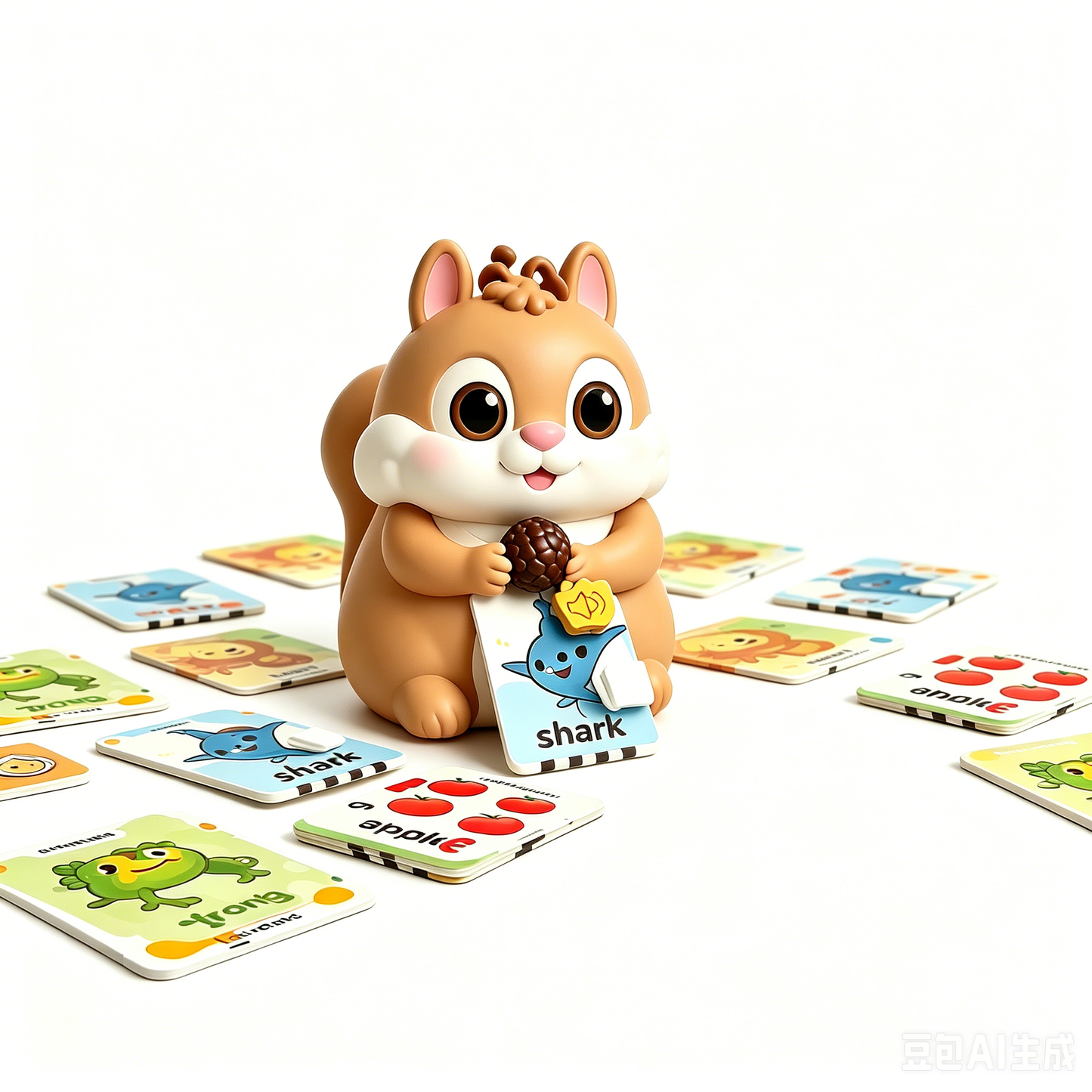 CYJBE Squirrel Talking Flash Cards