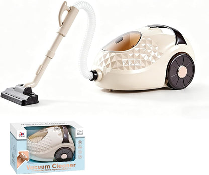 Kids Pretend Play Vacuum Toy with Light Suction & Sounds