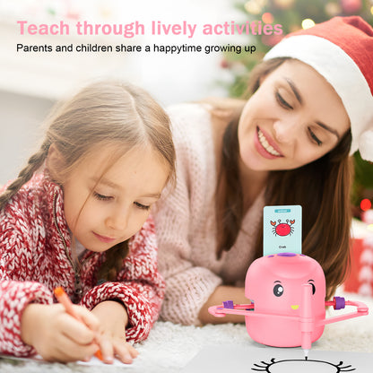 CYJIBE Kids Drawing Robot with Flashcards & Markers
