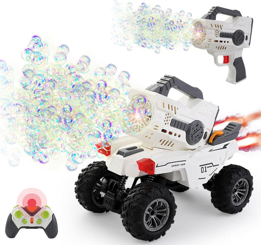 RC Bubble Car with Detachable Blaster