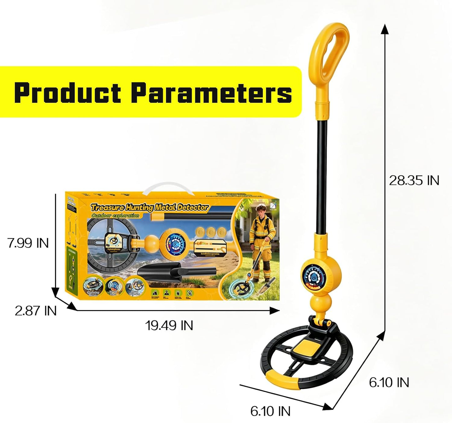 Metal Detector for Treasure Hunting