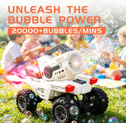 RC Bubble Car with Detachable Blaster